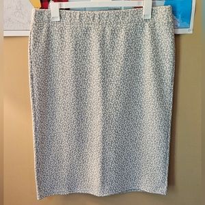 NWT LOFT Animal Print Pencil Skirt Size XL